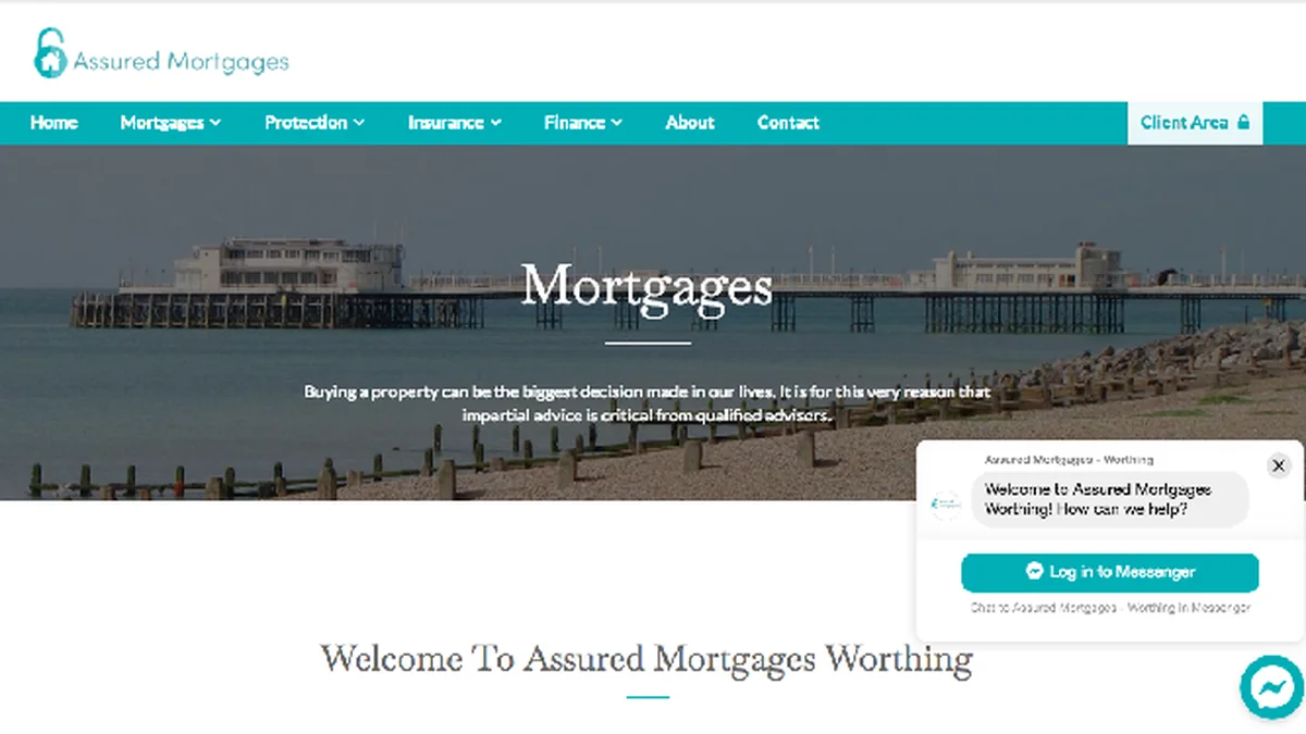 Assured Mortgages website by Glenndilen Digital